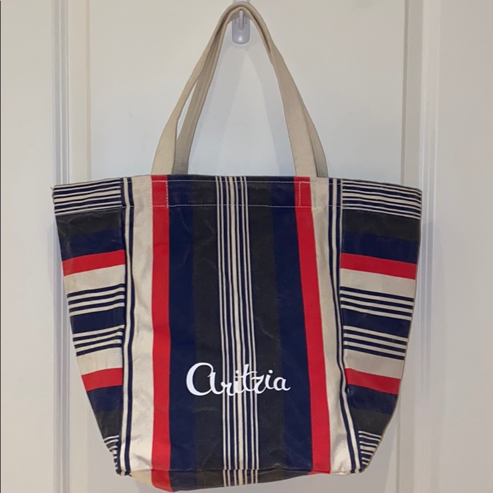 Aritzia large canvas tote